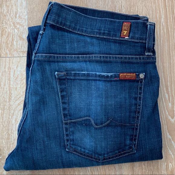 7 jeans Men's Austyn Dark Wash Jeans, 34" - Picture 3 of 8